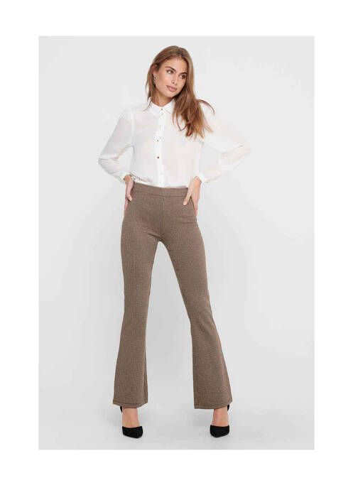 Pantalon evazat negru JACQUELINE DE YONG femeie