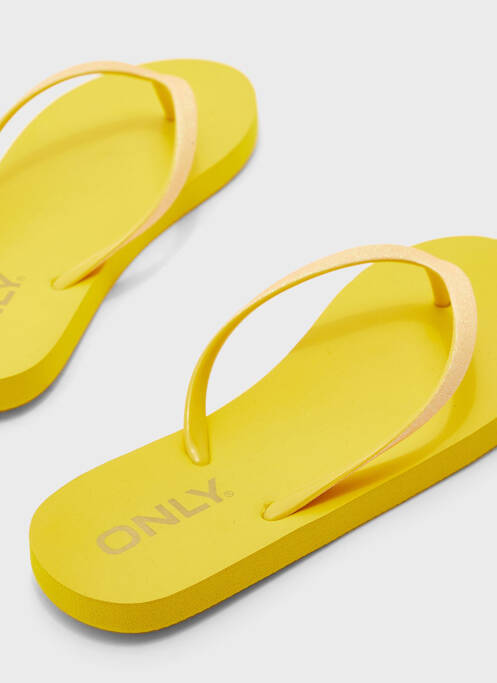 Mulete/Saboți galben ONLY femeie