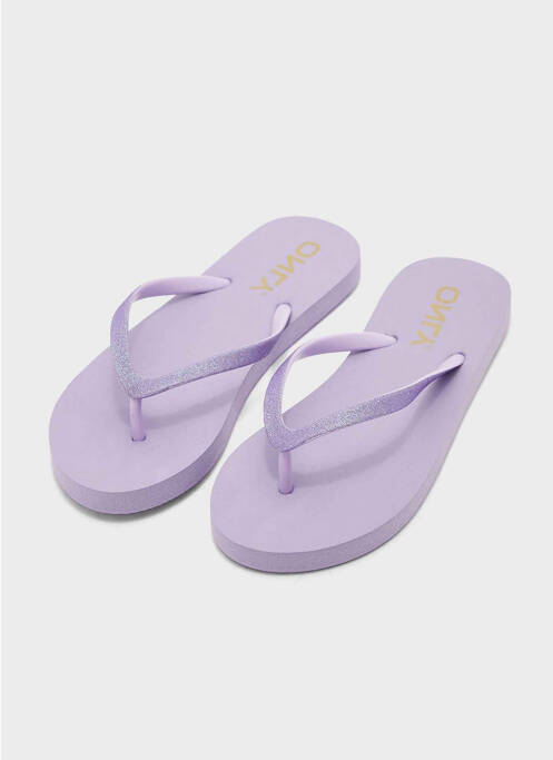 Mulete/saboți violet ONLY femme