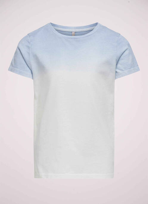 Tricou albastru ONLY fată