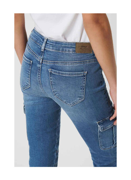 Blugi skinny albastru ONLY femeie