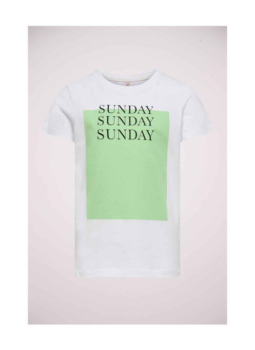 Tricou alb ONLY fată