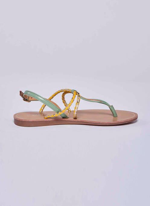 Sandale/Pantofi decupați galben ONLY femeie