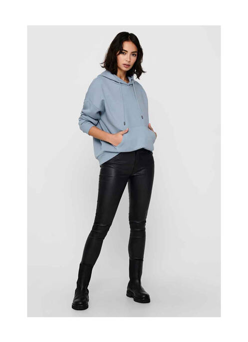 Hanorac cu glugă albastru ONLY femeie