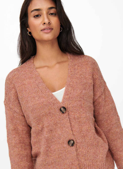 Vestă cu mâneci lungi portocaliu ONLY femeie