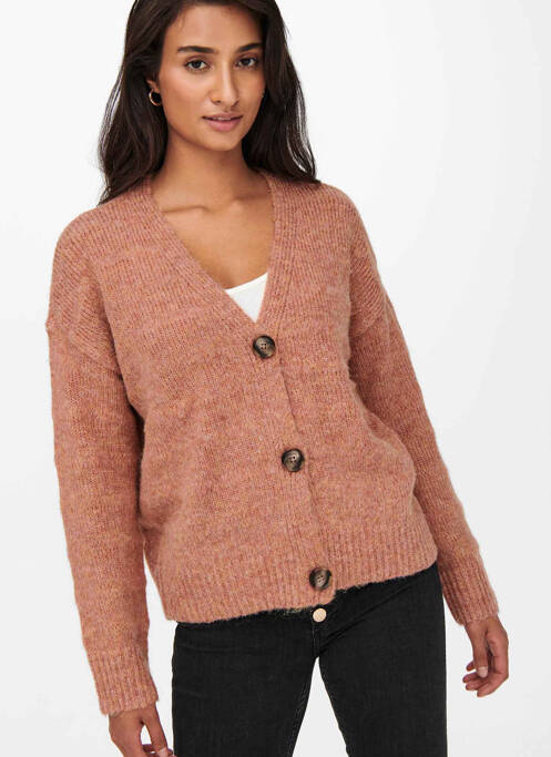 Vestă cu mâneci lungi portocaliu ONLY femeie