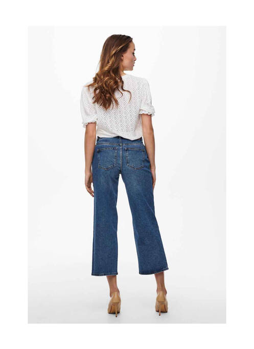 Blugi cu croială largă albastru ONLY femeie