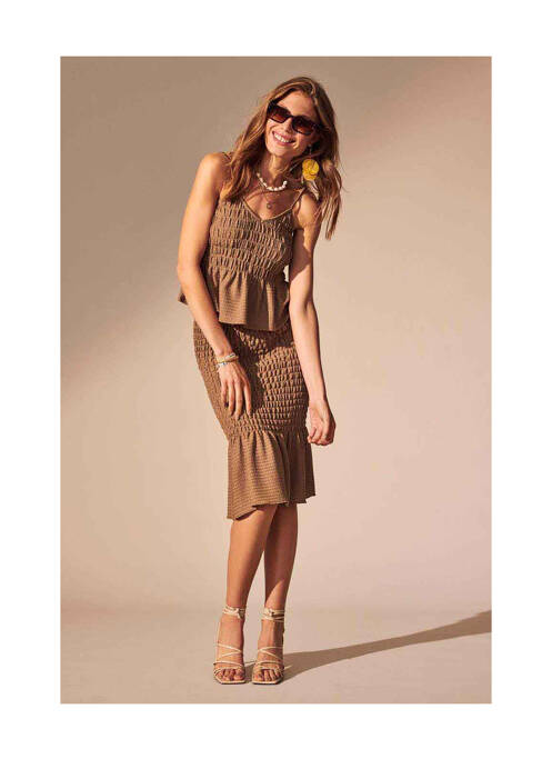 Cămașă bej ONLY femeie