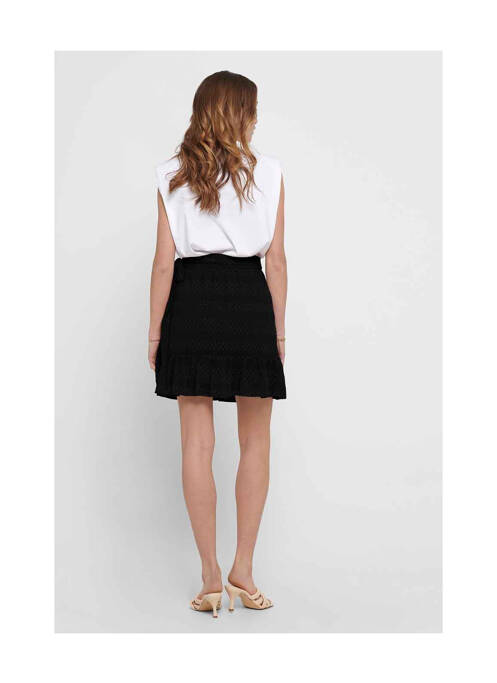 Fustă scurtă negru ONLY femeie