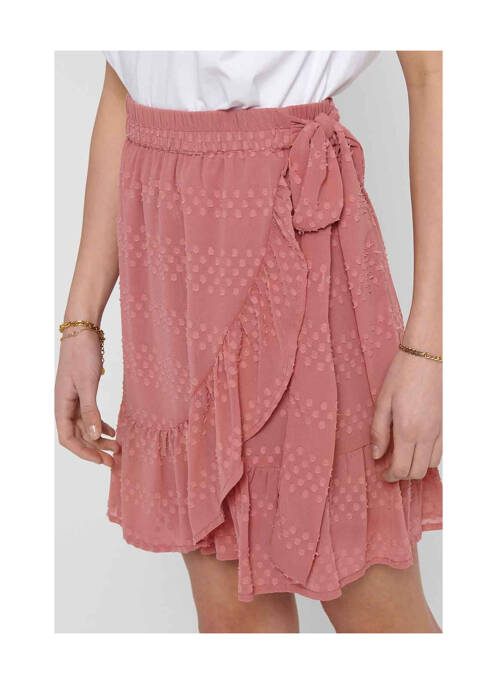 Fustă scurtă roz ONLY femeie