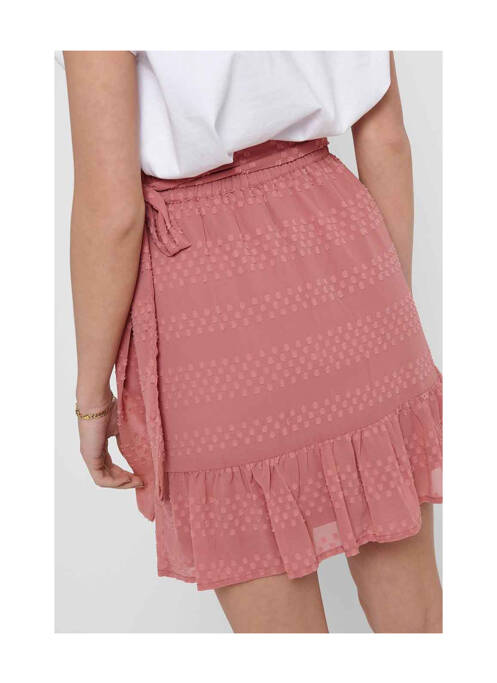 Fustă scurtă roz ONLY femeie