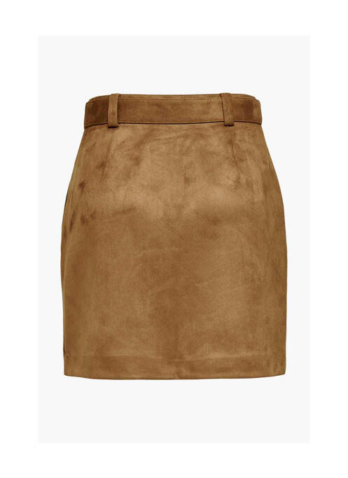 Fustă scurtă maro ONLY femeie