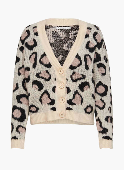 Cardigan petrecut bej ONLY femeie