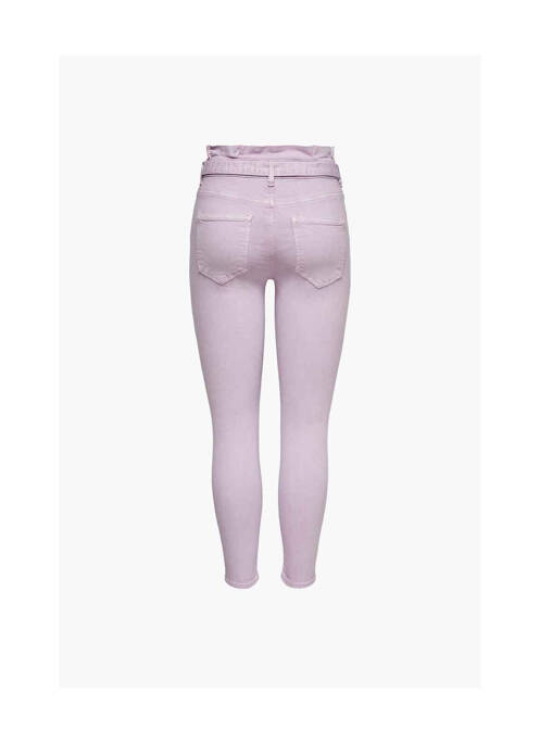 Pantalon slim violet ONLY femeie
