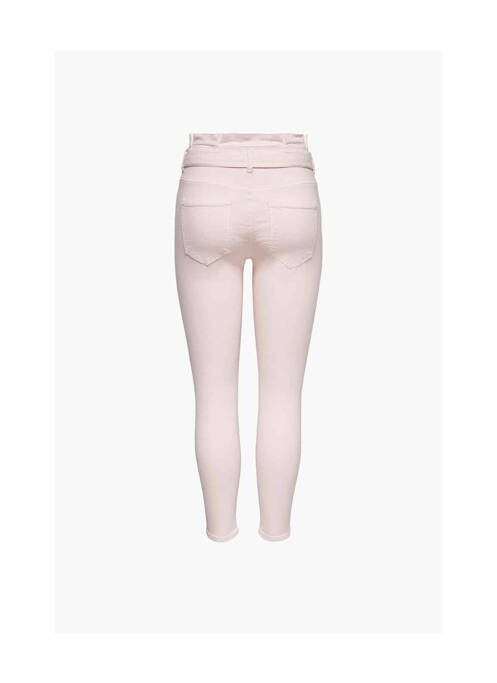 Pantalon slim roz ONLY femeie