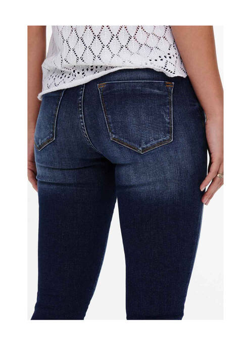 Blugi skinny albastru ONLY femeie