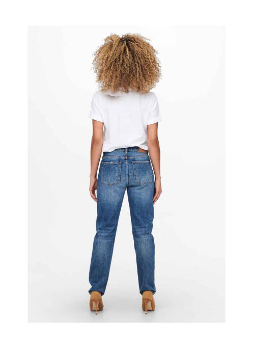 Blugi cu croială dreaptă albastru ONLY femeie