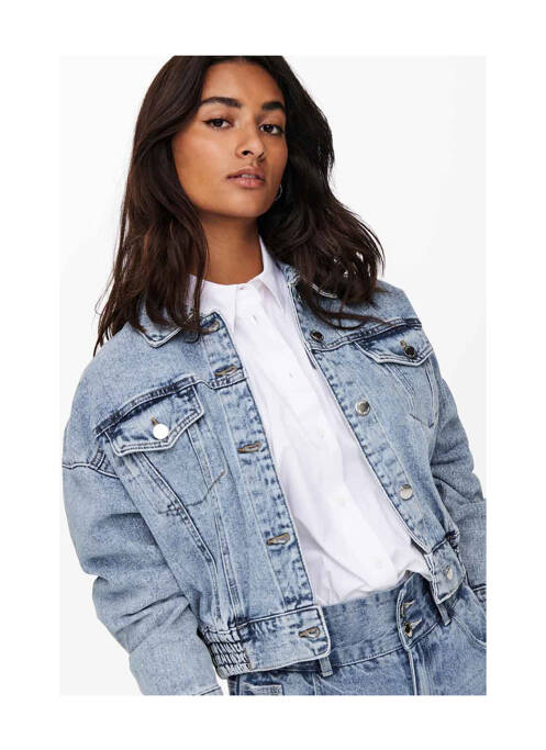 Jachete casual albastru ONLY femeie