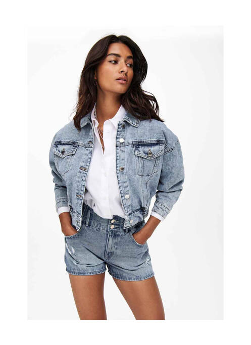 Jachete casual albastru ONLY femeie