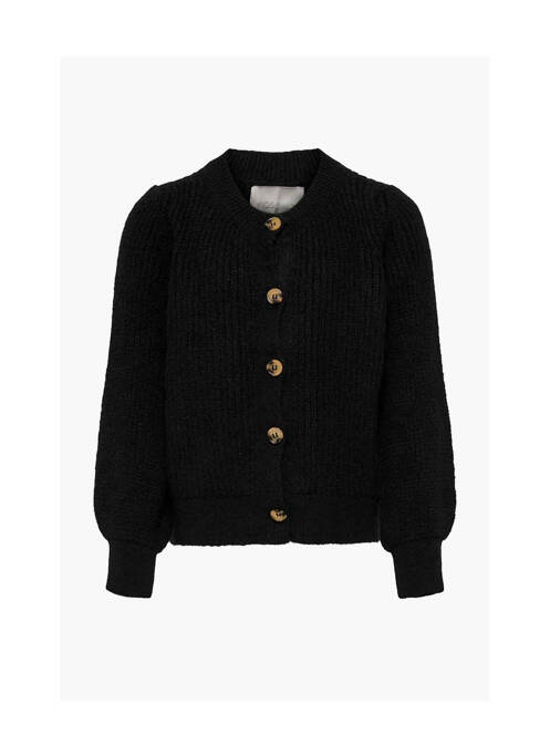 Vestă cu mâneci lungi negru ONLY fată