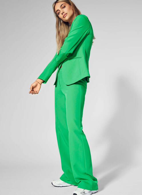Pantalon evazat verde ONLY femme