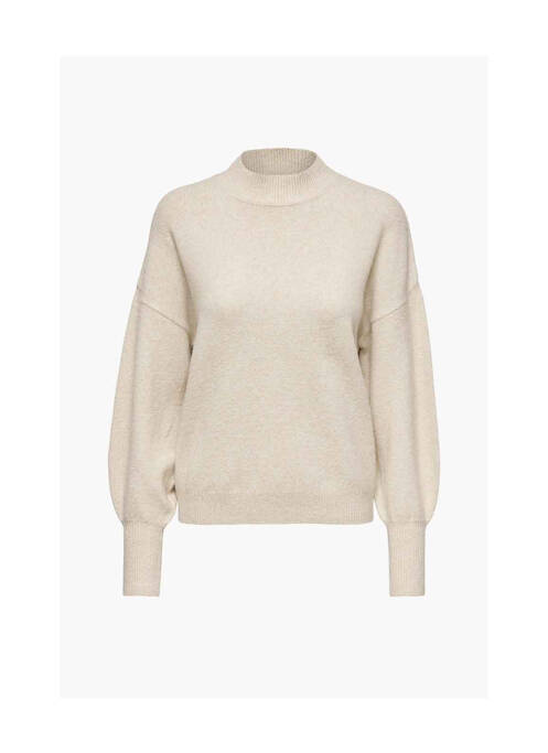 Pulover cu guler înalt gri JACQUELINE DE YONG femeie