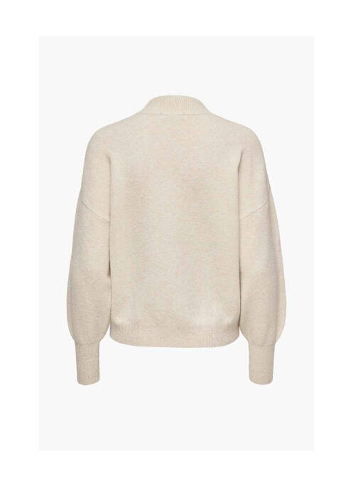 Pulover cu guler înalt gri JACQUELINE DE YONG femeie