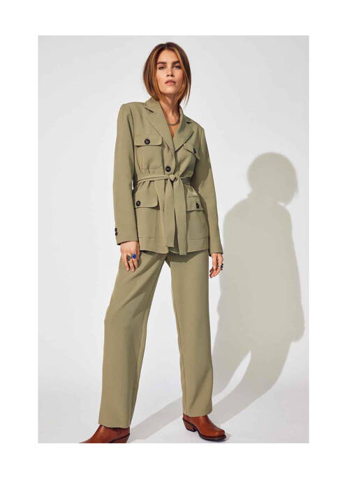 Pantalon chino maro ONLY femeie