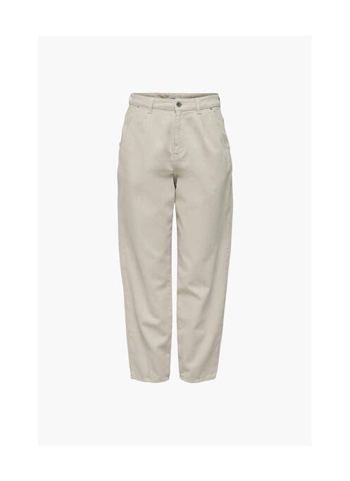 Blugi cu croială largă argintiu ONLY femeie