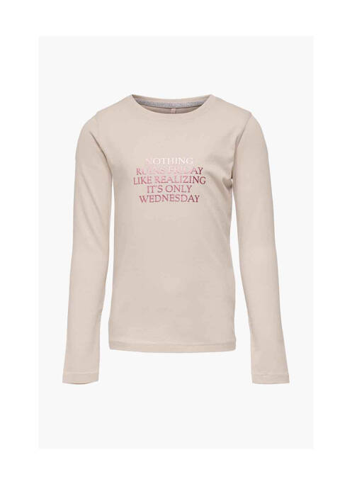 Tricou bej ONLY fată