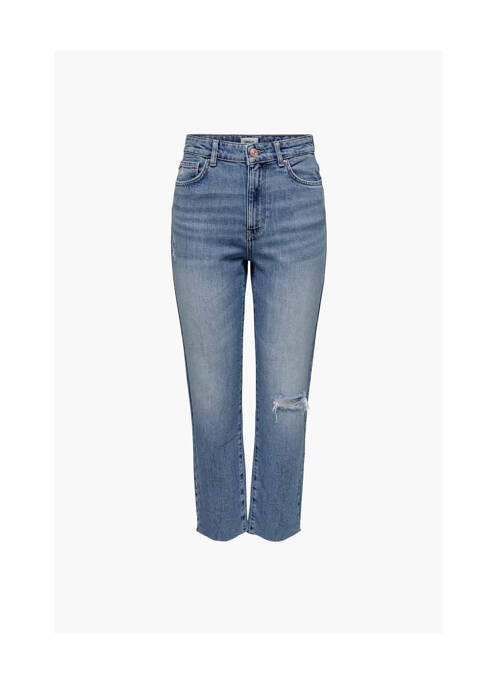Blugi croială Mom albastru ONLY femeie