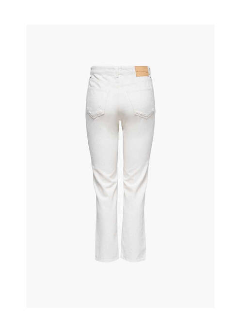 Blugi cu croială dreaptă bej ONLY femeie