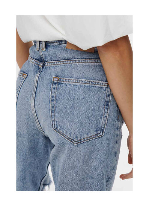 Blugi cu croială dreaptă albastru ONLY femeie