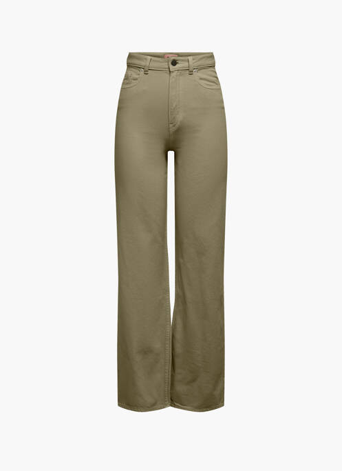 Blugi cu croială dreaptă verde ONLY femeie