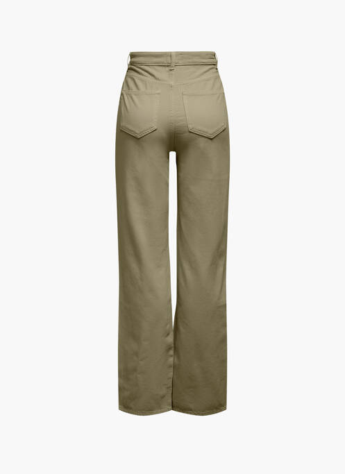 Blugi cu croială dreaptă verde ONLY femeie