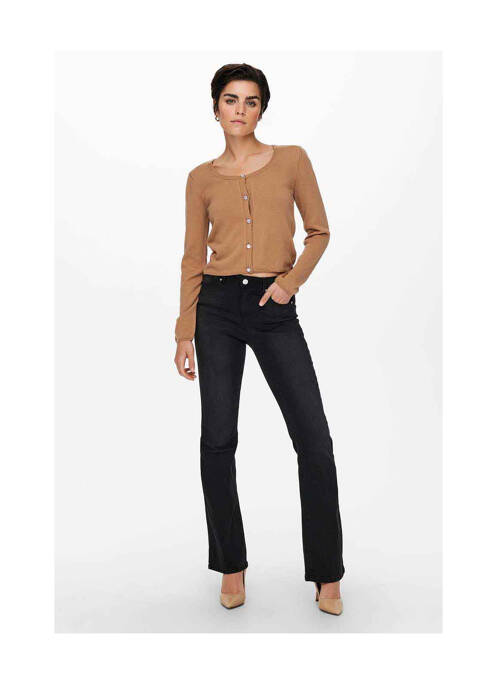 Vestă cu mâneci lungi maro JACQUELINE DE YONG femeie