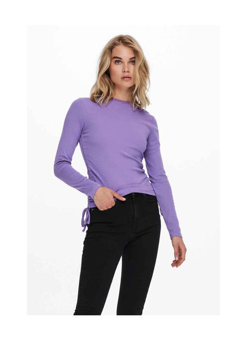 Tricou violet ONLY femeie