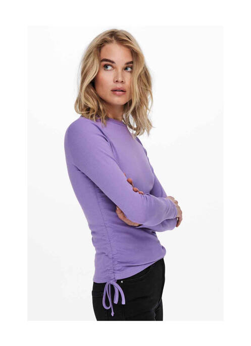 Tricou violet ONLY femeie