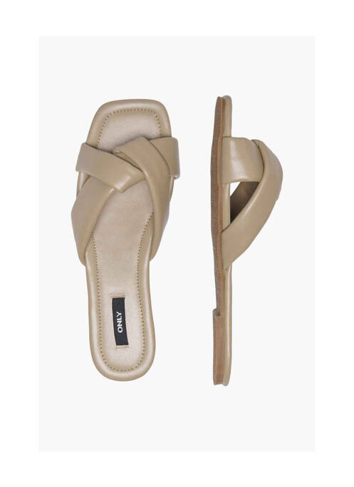 Sandale/Pantofi decupați verde ONLY femeie