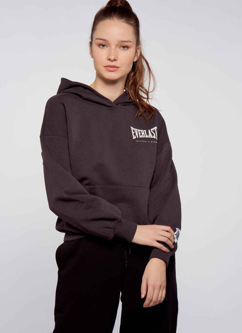 Hanorac cu glugă gri ONLY femeie