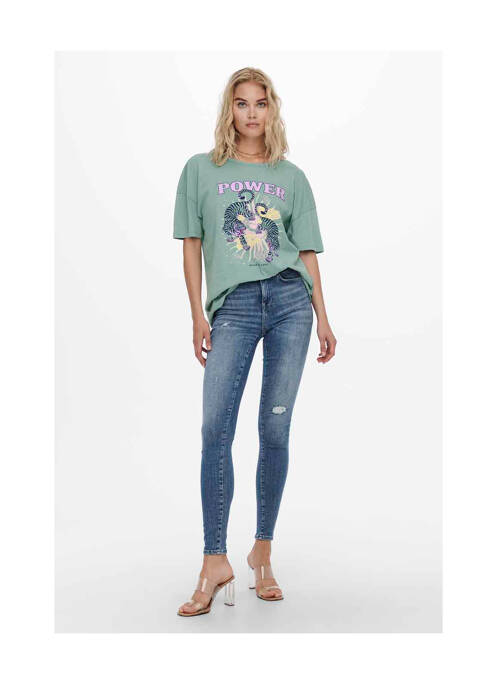 Tricou verde ONLY femeie