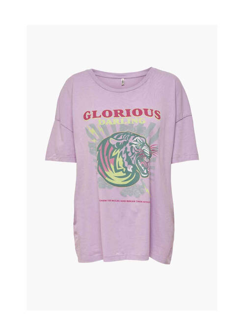 Tricou violet ONLY femeie