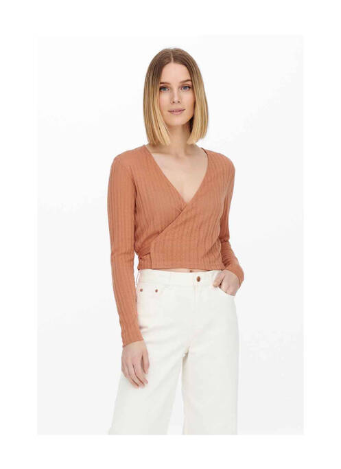 Tricou maro JACQUELINE DE YONG femeie