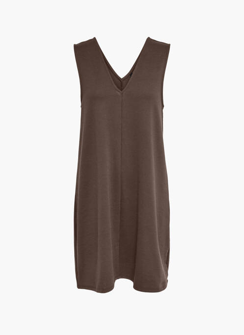 Rochie scurtă maro ONLY femeie