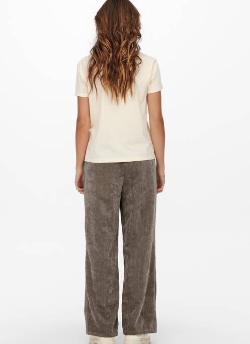 Pantalon evazat maro JACQUELINE DE YONG femeie