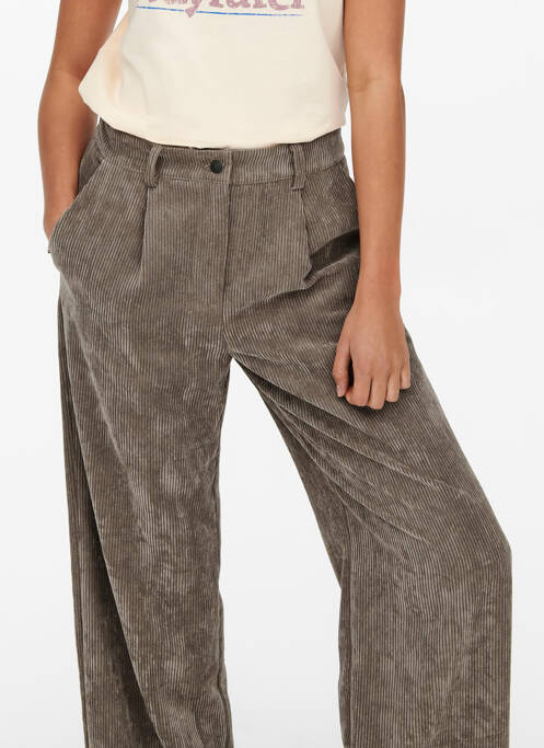 Pantalon evazat maro JACQUELINE DE YONG femeie