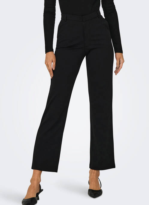 Pantalon drept negru JACQUELINE DE YONG femeie