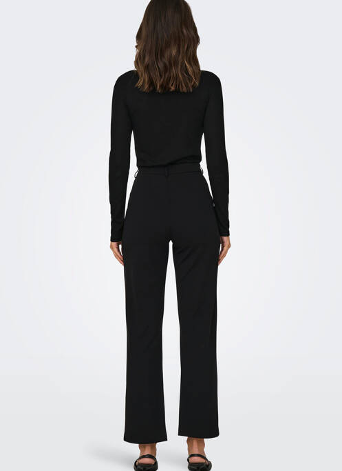 Pantalon drept negru JACQUELINE DE YONG femeie