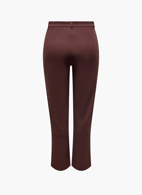 Pantalon chino maro JACQUELINE DE YONG femeie