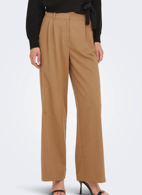 Pantalon drept maro ONLY femeie